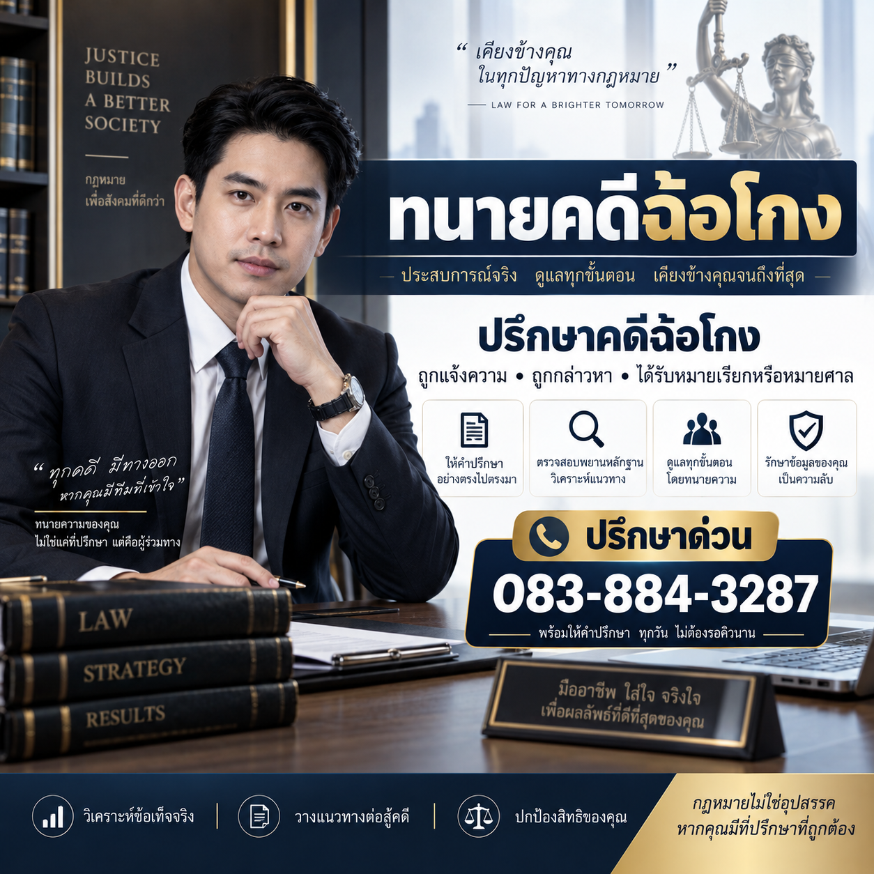 ทนายคดีฉ้อโกง